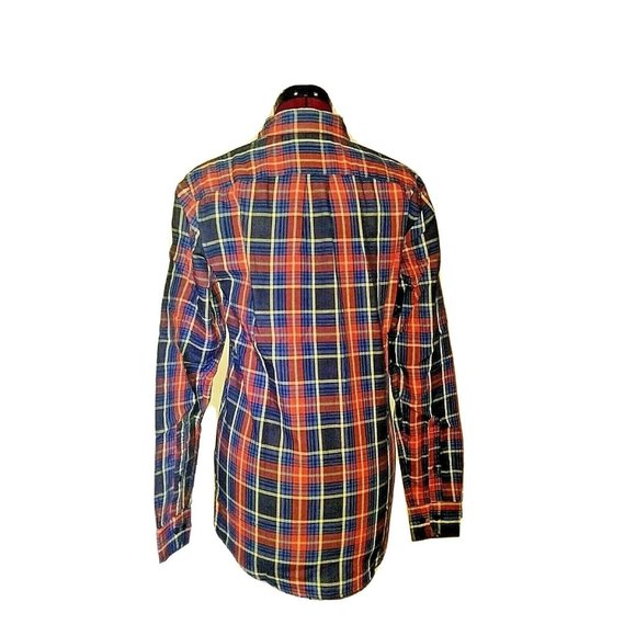 GOODTHREADS Mens Shirt Size XS Multicolor Button Down Double Face Plaid … - Picture 2 of 7